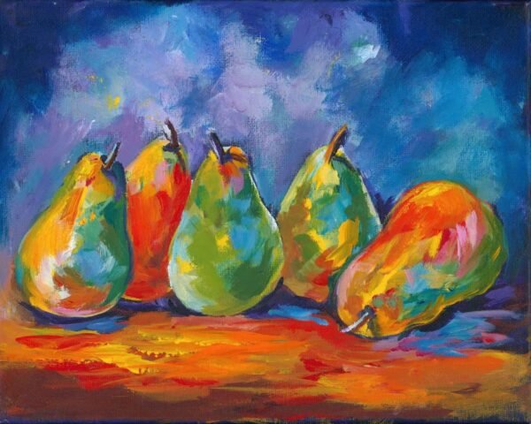 Rainbow Pears